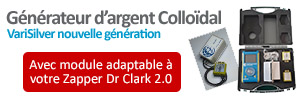 Nouveau Générateur d'argent Colloïdal VariSilver